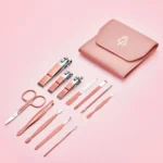 Set Manicure Travel Pink