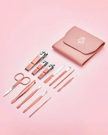 Set Manicure Travel Pink