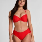 Bikini Rojo Palm Push Up
