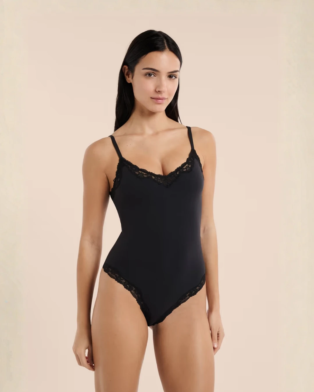 BOD108 Body Noir Lace Cami - Imagen 1