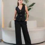 Conjunto Noir Sastre Chaleco