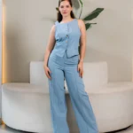 Conjunto Denim Celeste Relax
