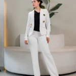 Conjunto Blanco Blazer Executive