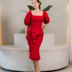 Vestido Rubí Elegance Midi